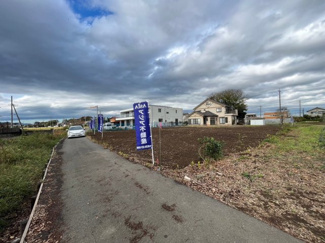 【前面道路含む現地写真】 | 川越市谷中　建築条件なし売地　東武東上線『川越駅』バス16分　【芳野小学区】