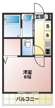 ラフィーナー幕張本郷の間取り|反転タイプございます