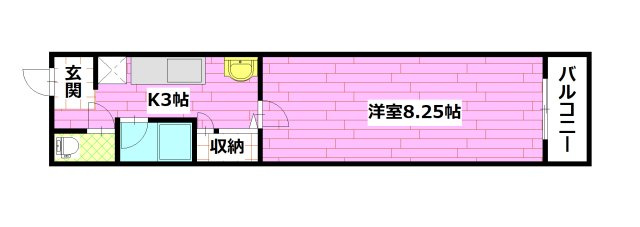 イル・ソーレ中野東駅前の間取り