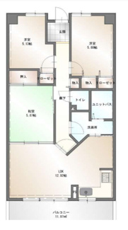 【間取り】 | ロイヤルアーク伊丹 | 現況の間取りです！