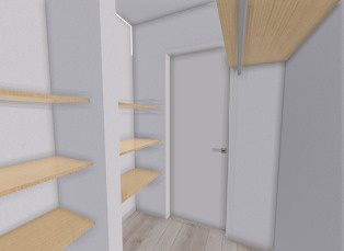 【収納】 | ロイヤルアーク伊丹 | ウォークインクローゼットを新設することもできます♪※リフォーム代金は別途支払いが必要となります。
