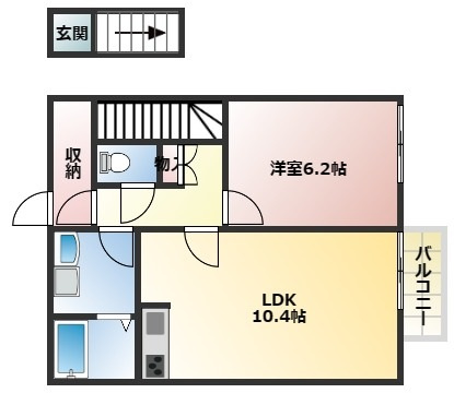 【間取り】 | ブリーゼ寝屋川