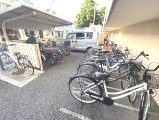 【その他共用部分】 | 敷地内の駐輪場で安心！