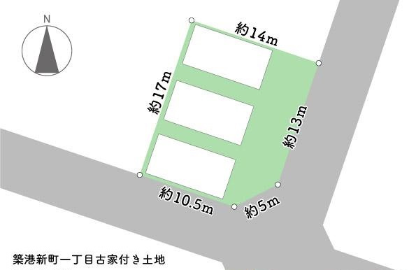 【土地図】 | ◇南区築港新町◇土地◇