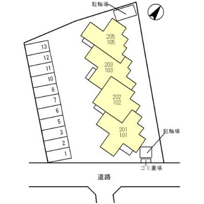 【外観】 | contadino(コンタディーノ）（旧：ウィット膝折町）