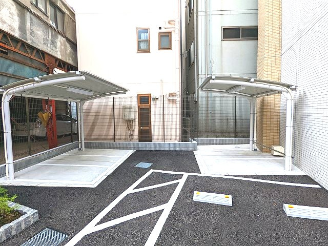 LIVIO MAISON入谷の設備|バイク置場です