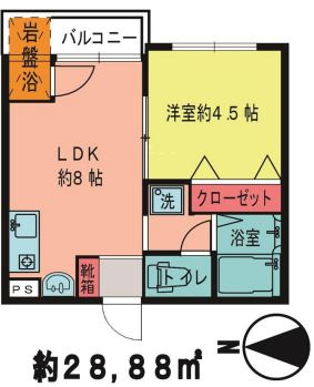 【間取り】 | メゾンdeソレイユ