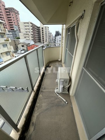ハビテ深江橋のバルコニー