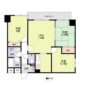 エクラ桂駅前の間取り