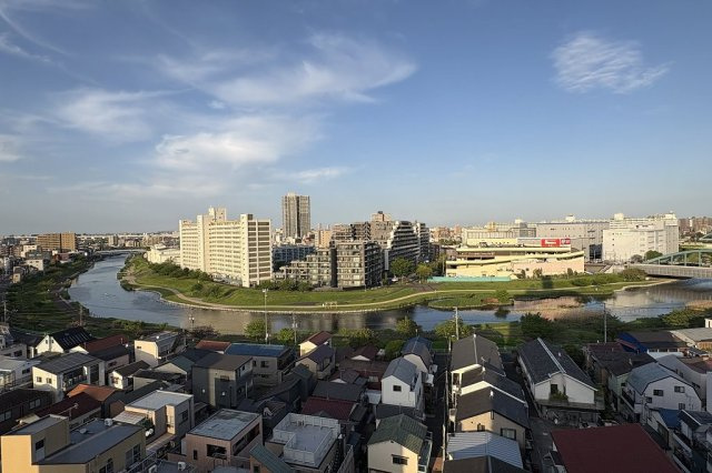 プリマドムス立花　11階　角　部屋の展望