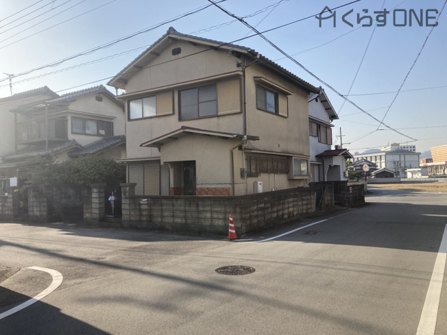 【前面道路含む現地写真】 | 神崎郡福崎町馬田／売土地 | 解体更地渡しです。