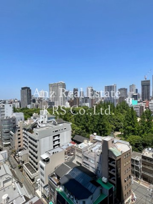 【展望】 | プレミストタワー靱本町 | 12階からの西向き眺望☆靭公園が見えます