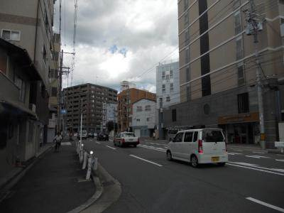 クレストコート二条城北の地図|前面道路