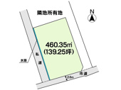 土地　真備町箭田　全1区画　139.25坪の画像