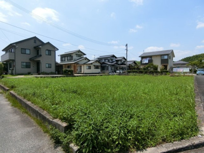 【外観】 | 土地　真備町箭田　全1区画　139.25坪 | 敷地外観。東南側から撮影