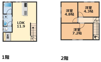 【間取り】 | Casa al mare 