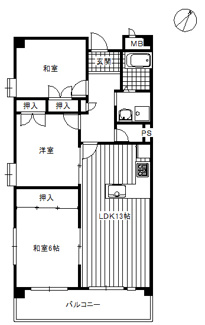 【間取り】 | ビューコート箕面