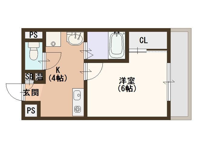 【間取り】 | インペリアル玉出