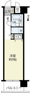 【間取り】 | 朝日プラザ梅田Ⅱ