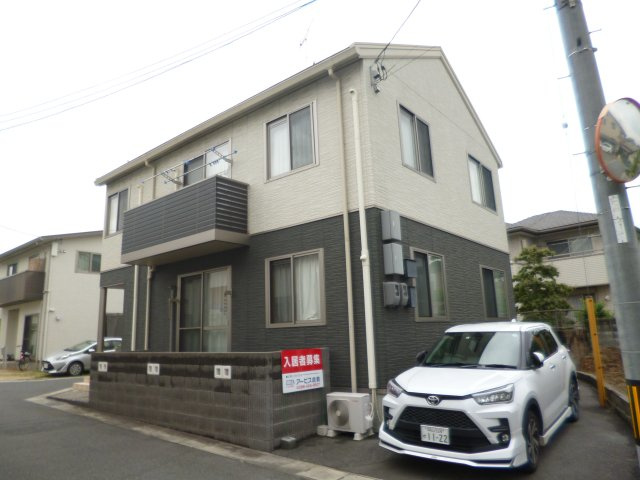 倉敷市川入のアパートの外観