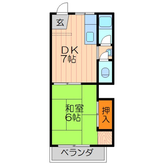 【間取り】 | 藤田マンション
