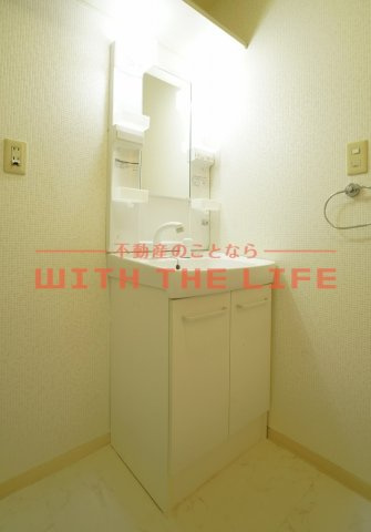 テラスコート花水木【キャッシュバック対象物件】の独立洗面台|独立洗面台です
