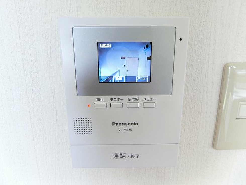 グリーンハイツ飯田【キャッシュバック対象物件】のセキュリティ|モニターホンです