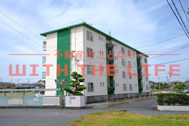 グリーンハイツ飯田【キャッシュバック対象物件】の外観|外観は落ち着いています