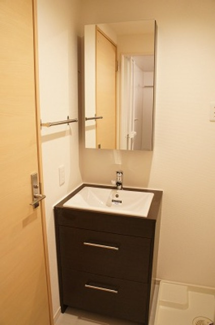 習志野市大久保４丁目のアパートの洗面所