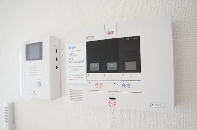習志野市大久保４丁目のアパートのセキュリティ