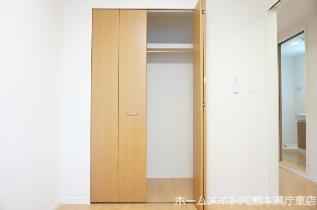 熊本市中央区上水前寺１丁目の賃貸マンションの収納