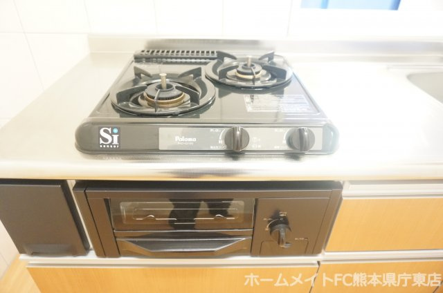 熊本市中央区上水前寺１丁目の賃貸マンションのキッチン