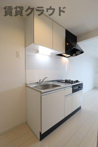 ミリアビタ大森台のキッチン|システムキッチンにはグリル付き♪