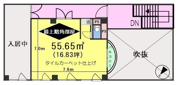 カンファリエＡビルの間取り