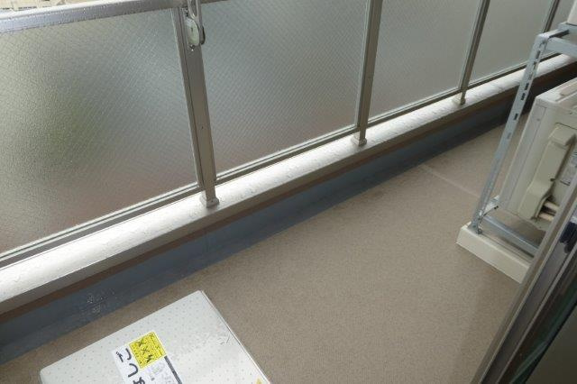 リーブル老松町のバルコニー