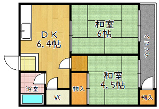 【間取り】 | 大宅マンション