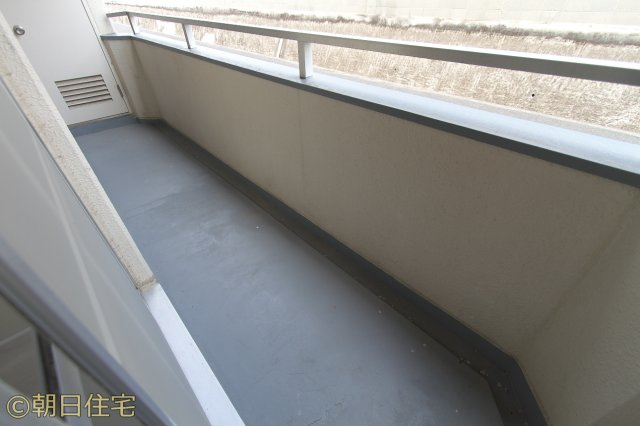 ハイム山陽のバルコニー