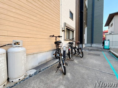 【その他共用部分】 | SpazioFelice | 駐輪場です