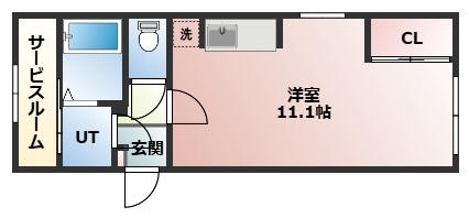 【間取り】 | アイアール麻生Ⅴ | 間取りです