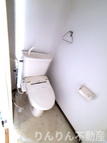 【トイレ】 | メゾン南昭和 | 清潔感のあるトイレです
