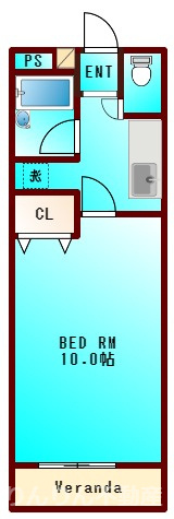 【間取り】 | メゾン南昭和