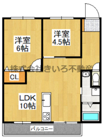 中川マンションの間取り