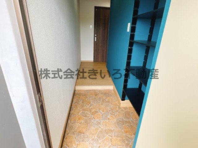 中川マンションの玄関