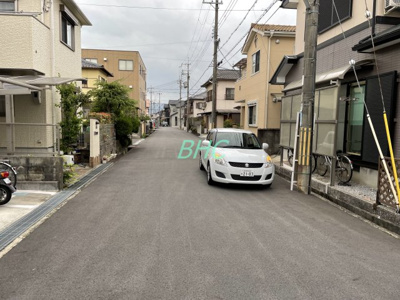 【前面道路含む現地写真】 | 草津市上笠２丁目