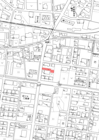 土地　笠松町田代の地図