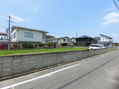【外観】 | 土地　真備町箭田　全1区画　213.09坪 | 敷地外観。南西側から撮影