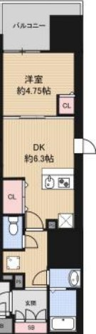 【間取り】 | LUXE難波南