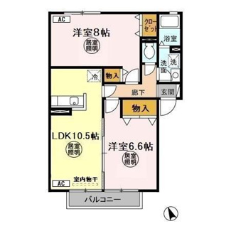 【間取り】 | ロイヤルスクエアＡ