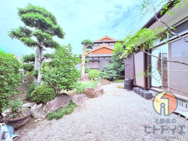 中古住宅)筑後市大字溝口の庭