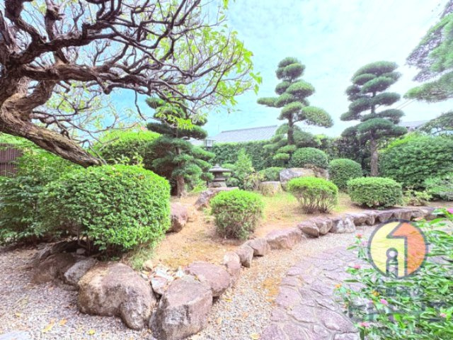 中古住宅)筑後市大字溝口の庭